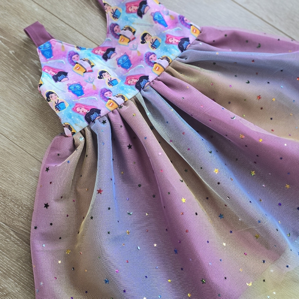 size 3T K-pop demon hunters dress